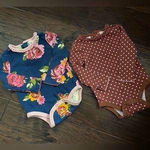 Matilda Jane onesies size 6-12 months